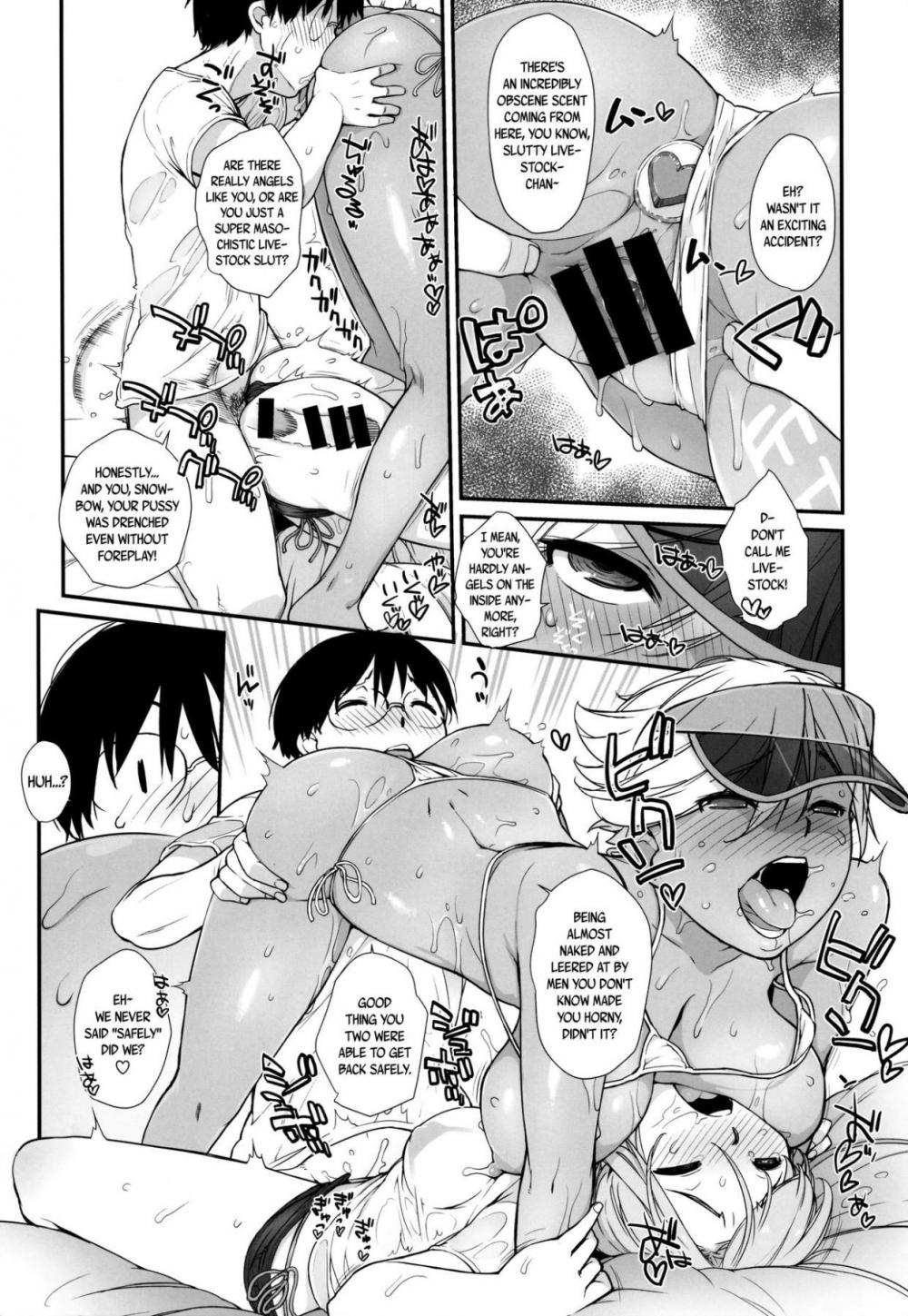 Hentai Manga Comic-2ANGELS SUMMER SEX!-Read-6